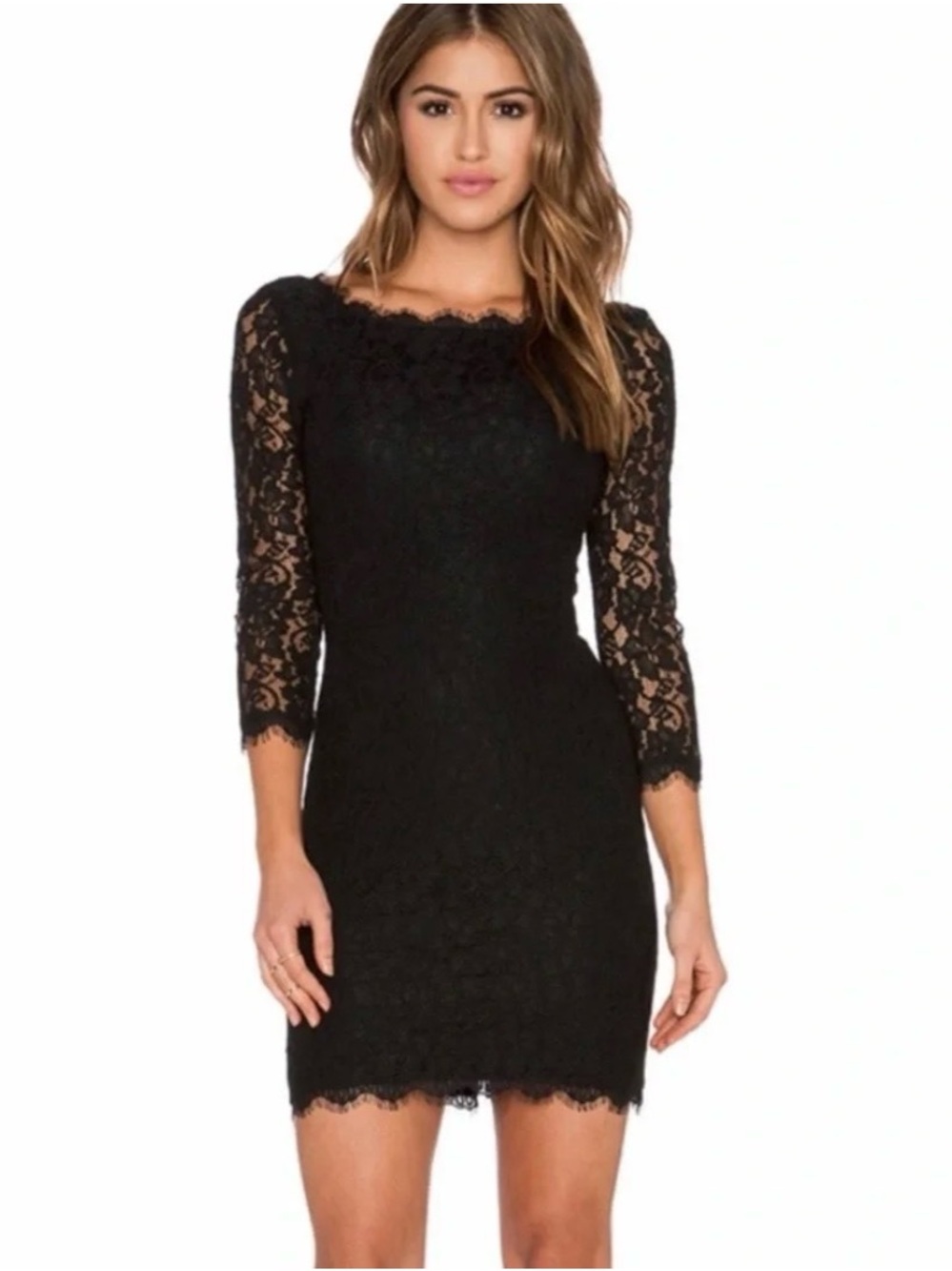 Diane Von Furstenberg Zarita Dress in Black
